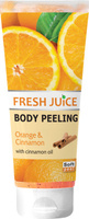 FRESH JUICE Peeling do ciała Pomarańcza i Cynamon 200 ml