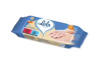 LULA Chusteczki odświeżające delikatne z wit E o zapachu brzoskwini 15 szt