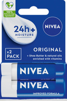 NIVEA Lip Care DUO Ochronna pomadka do ust Orginal 4.8g x2