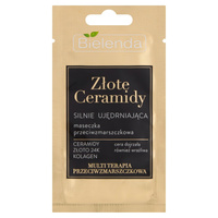 Bielenda Złote Ceramidy Silnie Ujędrniająca Maseczka przeciwzmarszczkowa 8g