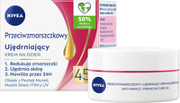 NIVEA 45+ Ujędrniający krem przeciwzmarszczkowy na dzień 50 ml
