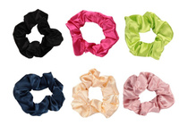 DONEGAL Gumka do włosów scrunchie satynowa 1szt