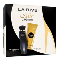 LA RIVE Zestaw prezentowy damski Miss Dream (Woda perfumowana 100 ml + Żel pod prysznic 100 ml)