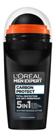 LOREAL Men Expert Dezodorant roll-on Carbon Protect 5w1 48H 50 ml