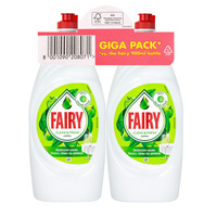 FAIRY Płyn do mycia naczyń Jabłko 2 x 900 ml