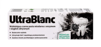 ULTRABLANC Wybielająca czarna Pasta do zębów z węglem 75 ml