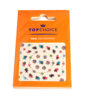TOP CHOICE Naklejki na paznokcie (42942) 1op. - 6 sztuk