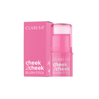 CLARESA Cheek 2 Cheek Kremowy róż do policzków w sztyfcie nr 01 Candy Pink 5,5 g
