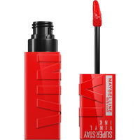 MAYBELLINE Super Stay Vinyl Ink Winylowa Pomadka w płynie nr 25 Red-Hot 4.2ml