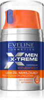 EVELINE Men X-Treme Lekki żel nawilżający przeciw oznakom zmęczenia - Energy 50 ml