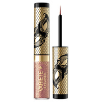 EVELINE Variete Kolorowy Eyeliner w kałamarzu - 01 Sparkle Gold 4 ml