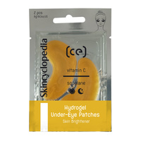 SKINCYCLOPEDIA Hydrożelowe płatki pod oczy z witaminą C, niacynamidem, kwasem hialuronowym i kolagenem - 2 sztuki