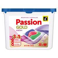 PASSION GOLD Kapsułki do prania 3w1 Kolor 1 op. - 30 szt.