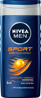 NIVEA MEN Żel pod prysznic 3in1 Sport 24H Fresh Effect 250 ml