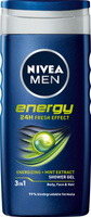 NIVEA MEN Żel pod prysznic 3in1 Energy 24h Fresh Effect 250 ml