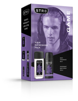 STR 8 Zestaw prezentowy Game (Dezodorant naturalny spray 85ml+Deo spray 150ml)