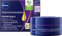 NIVEA 65+ Modelujący krem przeciwzmarszczkowy na noc 50 ml