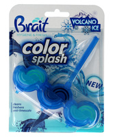 Brait Hygiene & Fresh Kostka toaletowa 2-fazowa Color Splash do WC Volcano Ice 45g