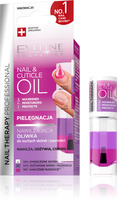 EVELINE Nail Therapy Professional Nawilżająca Oliwka 3w1 do suchych skórek i paznokci 8 ml