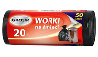 Sarantis Jan Niezbędny Grosik Worki na śmieci 20L  1op-50szt