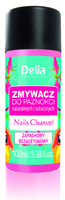 DELIA Zmywacz do paznokci sztucznych i naturalnych zapachowy, bezacetonowy 100 ml
