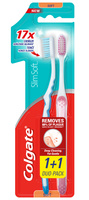 COLGATE Slim Soft Advanced Szczoteczka do zębów Duopack 1 op. - 2 szt.